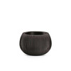 Lillepott Prosperplast Beton Bowl, must, 16 x 24 cm