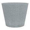 Lillepott Scheurich Stony Grey 58828, plastik, 47 cm, hall