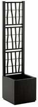 Lillekast Stefanplast Ethica, 36 x 36 x 140 cm, hall