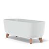 Lillepott Prosperplast Gracia Case, DGCL600-S449, valge