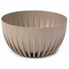 Lillepott Lamela Mira 934-85, plast, helepruun