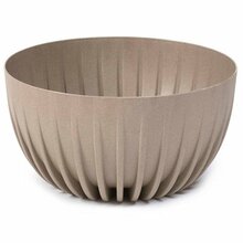 Lillepott Lamela Mira 934-85, plast, helepruun