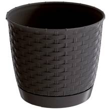 Lillepott Ratolla Round, 25 x 22 cm, pruun