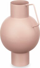 Metallist lillepott Gift Decor Pastel, 23 cm, pastellroosa