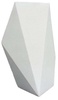 Lillepott DM Grill Iceberg L, tsement, 38 x 58 cm, valge