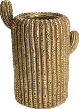 Lillepott Mondex kaktus, 34,5 cm, kuldne
