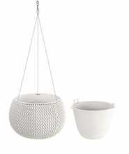 Rippuv lillepott Splofly Bowl WS, 29 cm