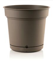 Plastikust lillepott TERA HYDRAL, 38 x 38 x 34 cm, pruun