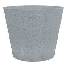 Lillepott Scheurich Stony Grey 58827, plast, 39 cm, hall
