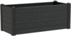 Lillepott veepaagiga Teraplast Trama 002, 100 x 42 x 40 cm, antratsiit