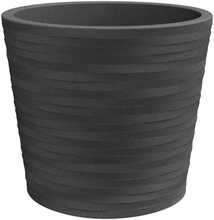 Lillepott Nicoli Hermes, ø 40 x 35 cm, antratsiit