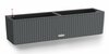 Lillepott Lechuza Balconera Cottage 80, 19 cm, must