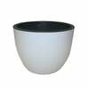Lillepott Form Plastic Muna 3320, plastik, 40 cm, valge