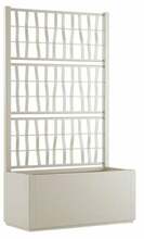 Lillekast Stefanplast Ethica, 80 x 36 x 140 cm, valge
