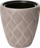 Lillepott Form Plastic Flow, 40 cm, 36 L, pruun
