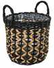 Lillepott OTE Flower Pot S, D015-W35, must/beež, 34 x 34 x 34 cm