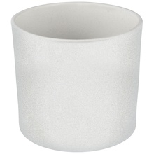 Lillepott Domoletti, keraamika, 28 cm, valge