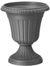 Lillepott Form Plastic Milano, plastik, 30 cm, hall
