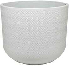 Lillepott Selena, D55 x H43,5 cm, valge