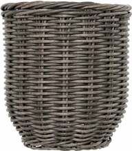 Lillepott OTE Flower Pot D013-W27, plastik/rotang, 23 x 23 x 27 cm, tumehall