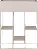 Lillekast House Nordic Rabo, teras, 60 x 25 x 80 cm, liivakarva pruun, 3 riiulit