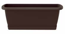 Lillekast Prosperplast Respana ISE800P, plast, 80 x 18,4 cm, tumepruun