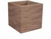 Lillepott Nicoli Elegance Quadro 40, 40 x 40 x 40 cm, pruun