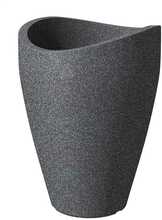 Lillepott Scheurich Granit 254/67, plastik, 50.5 cm, tumehall