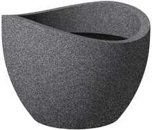 Lillepott Scheurich Granit, plast, 30 cm, tumehall
