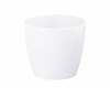Lillepott Lamela Magnolia 756-05, plastik, valge
