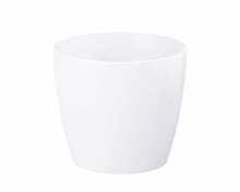 Lillepott Lamela Magnolia 756-05, plastik, valge