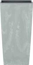 Lillepott Prosperplast Urbi Square Beton Effect DURS200E-422U, 19,5 x 19,5 x 37,5 cm, hall