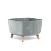 Ruudukujuline lillepott Prosperplast Gracia Square, 39 x 39 x 27 cm