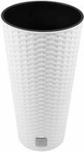 Lillepott Prosperplast Rato Tubus, 40 x 76,3 cm, valge