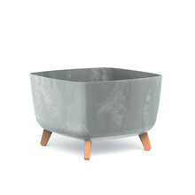 Ruudukujuline lillepott Prosperplast Gracia Square, 39 x 39 x 27 cm