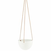 Riputatav lillepott AmeliaHome Lokai, keraamika, 15,4 cm, kreemjas