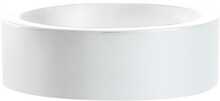 Lillepott Nicoli Echo 25, ø25x12 cm, valge