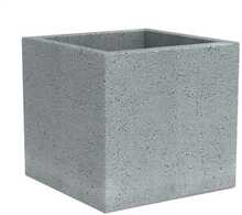 Lillepott Scheurich Stony Grey 240/30, plastik, 28.5 cm, hall