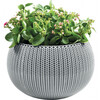 Riputatav lillepott Keter Cozy M, helehall, 36 cm