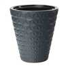 Lillepott Form Plastic Diamond 2920, plastik, 40 cm, tumehall