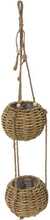 Riputatav lillepott Home Styling Collection, 72 cm