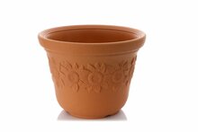 Lillepott Prosperplast, D57H43, plastik, 57 cm, pruun