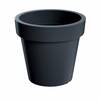 Lillepott Prosperplast Lofly, DLOF400-S433, 39 x 36 cm, must/hall