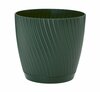 Lillepott Form Plastic Mika Eco, 14.8 cm, roheline