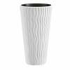 Lillepott Prosperplast Sandy DPSP300, plastik, 29,7 cm, valge