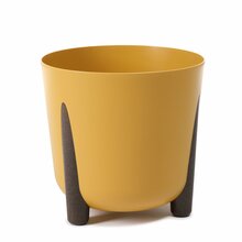 Lillepott Lamela Frida 230-15, plast, kollane, 34 x 32 cm