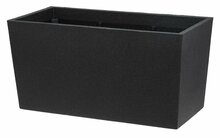 Lillepott 4Living Patio, 76 x 39 cm, must