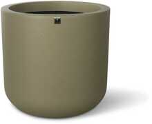 Lillepott Fleur Ami Corum, 39 x 37 cm, hall, concrete olive