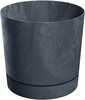 Lillepott Prosperplast Tubo P Beton Effect DPOP400E-S433, 39 cm, antratsiit