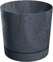 Lillepott Prosperplast Tubo P Beton Effect DPOP400E-S433, 39 cm, antratsiit